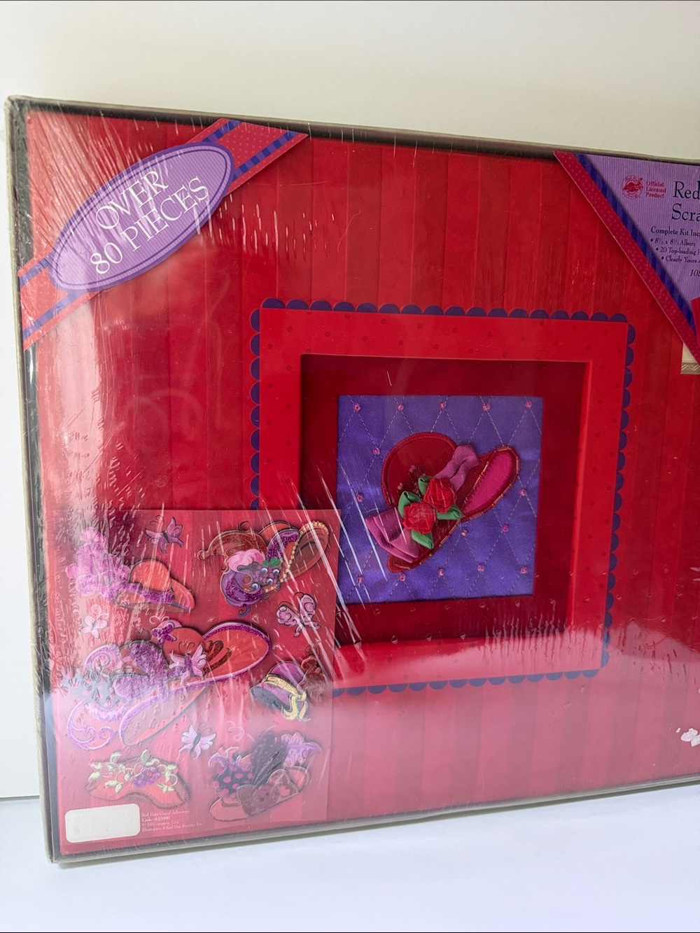 Red Hat Society Scrapbook Kit Never Opened